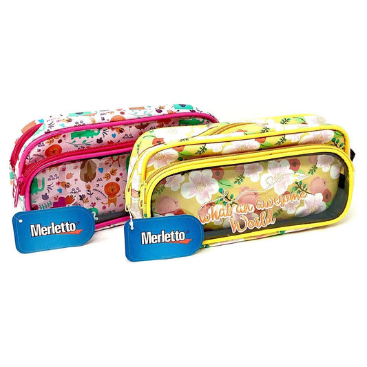 CARTUCHERA DOS BOLSILLOS