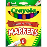 MARKERS BOLD 8-COLORS
