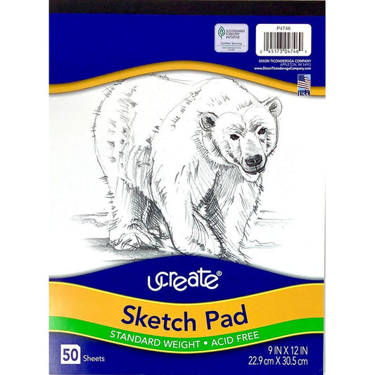 SKETCH PAD AST 9X12