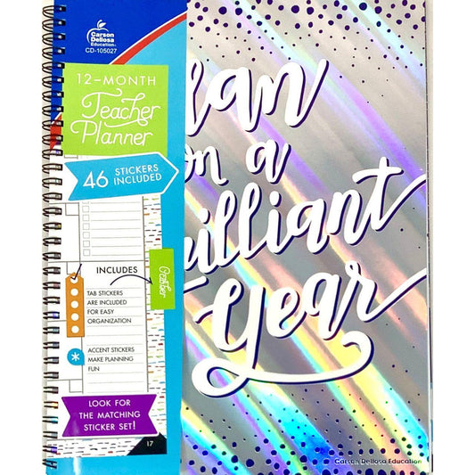 PLAN ON A BRILLIANT YEAR TEACHER PLAN BOOK