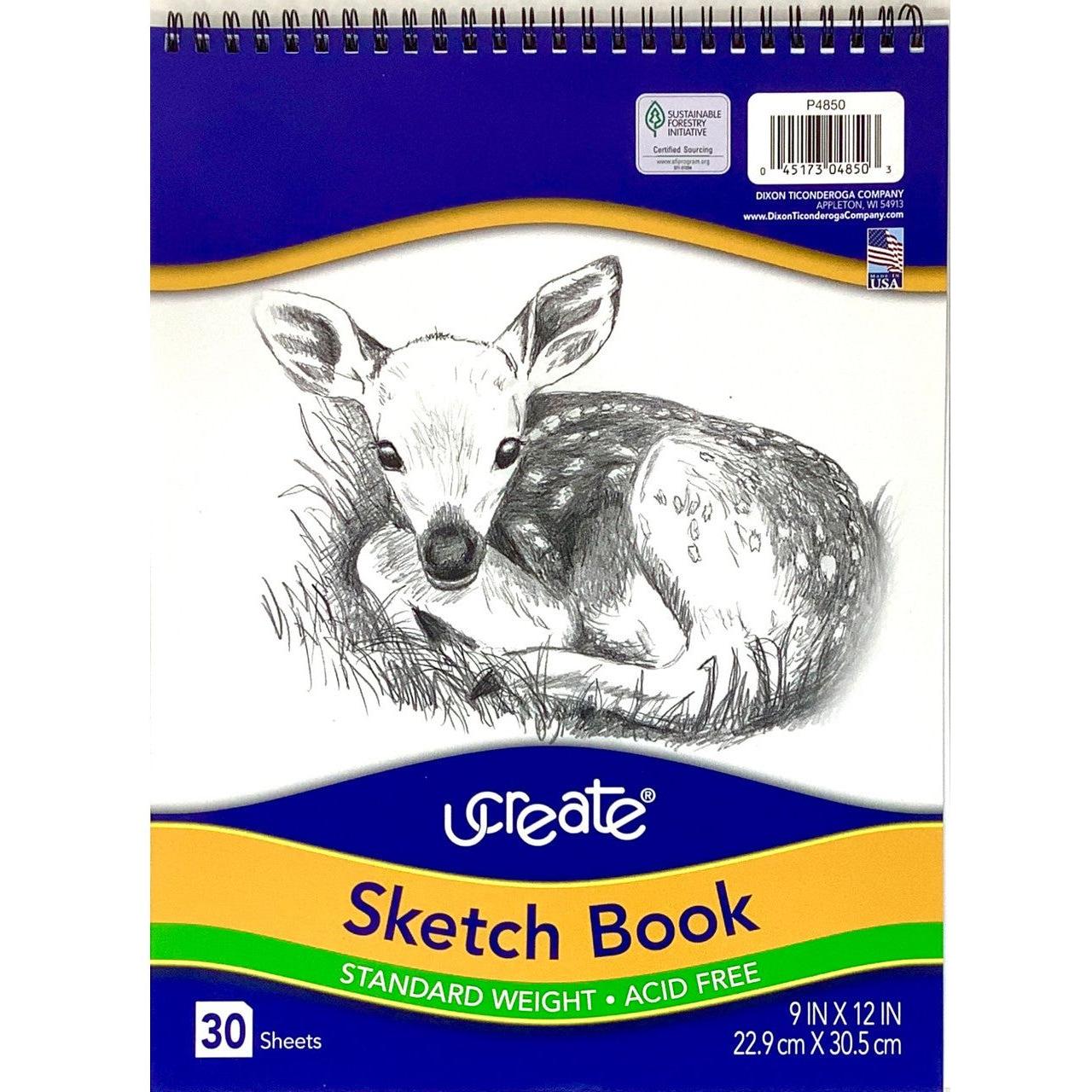 SKETCH BOOK ARTIST 9X12 30CT