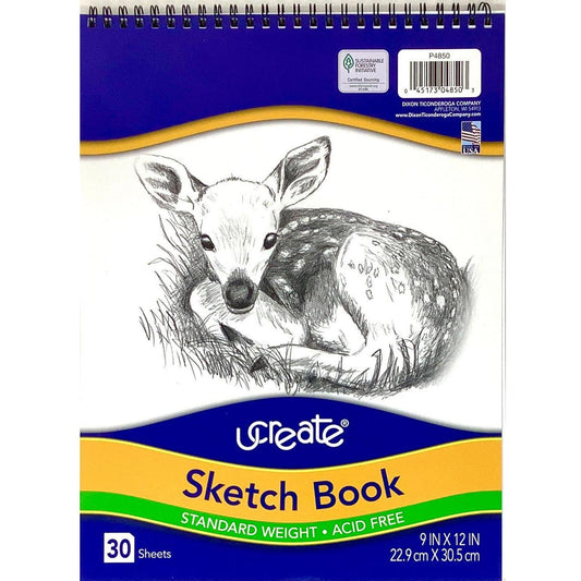 SKETCH BOOK ARTIST 9X12 30CT