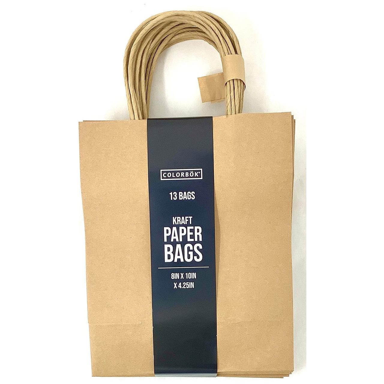 GIFT BAG PAPER BROWN CRAFT LARGE SACK