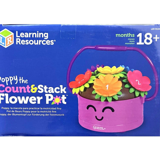Poppy the Count & Stack Flower