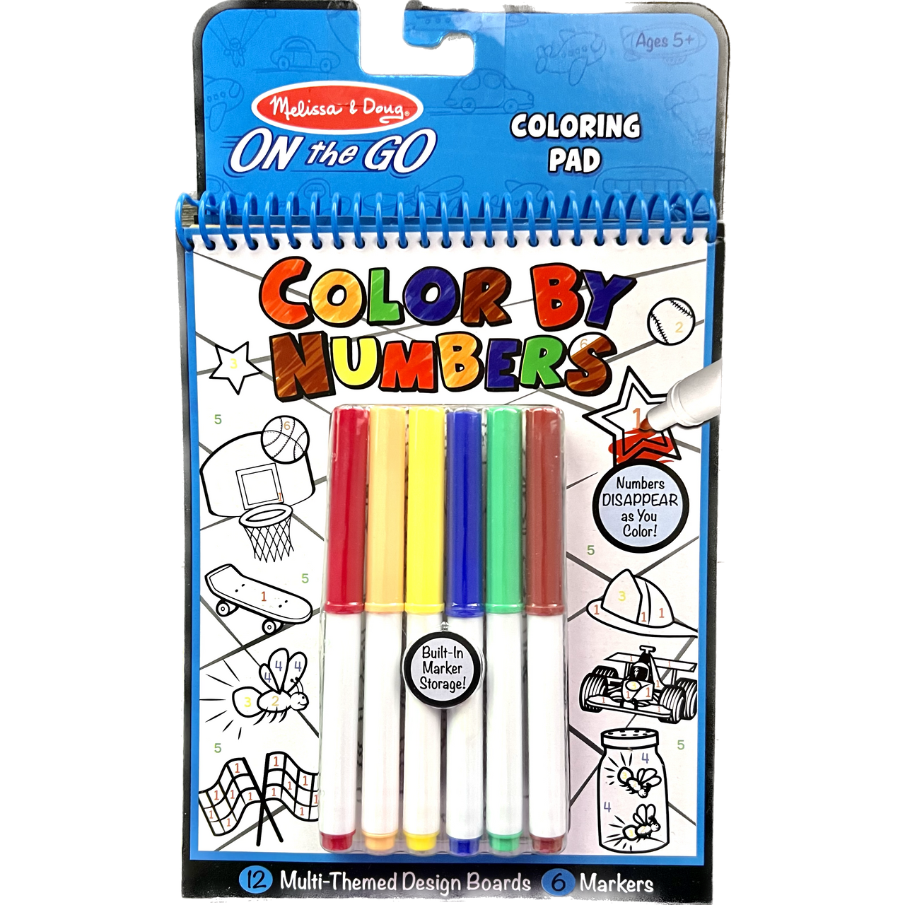 On the Go Color by Numbers Playtime, Construction