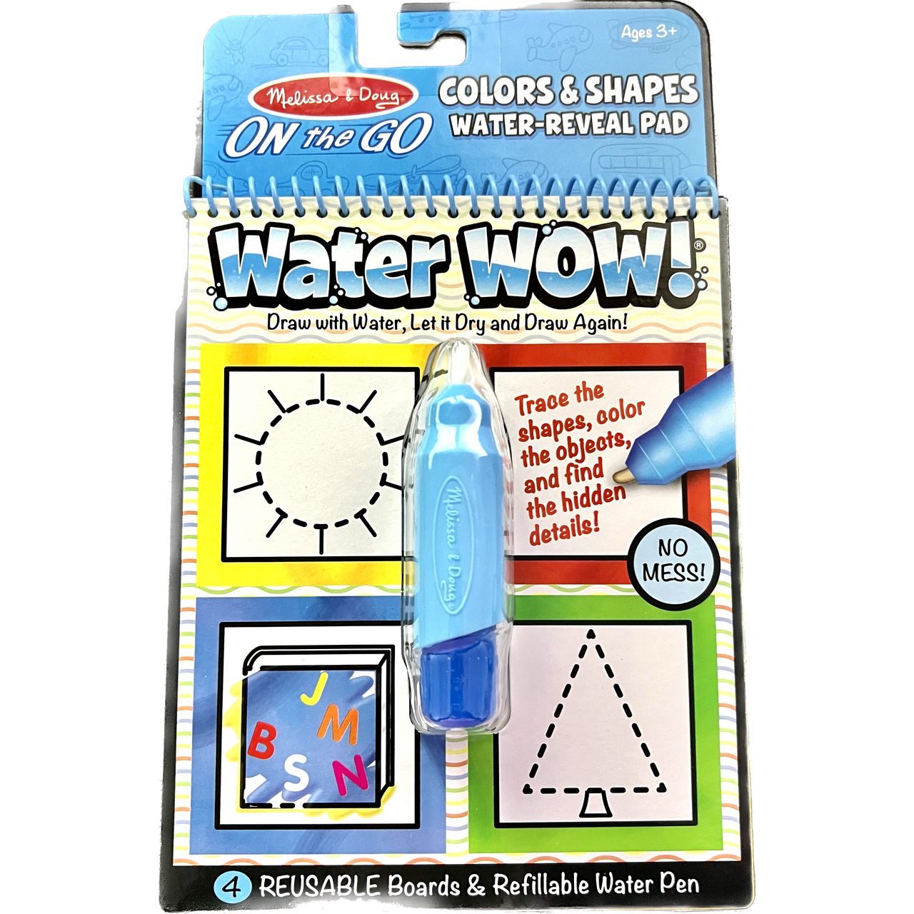 Water Wow! - Colors & Shapes Water Reveal Pad Go