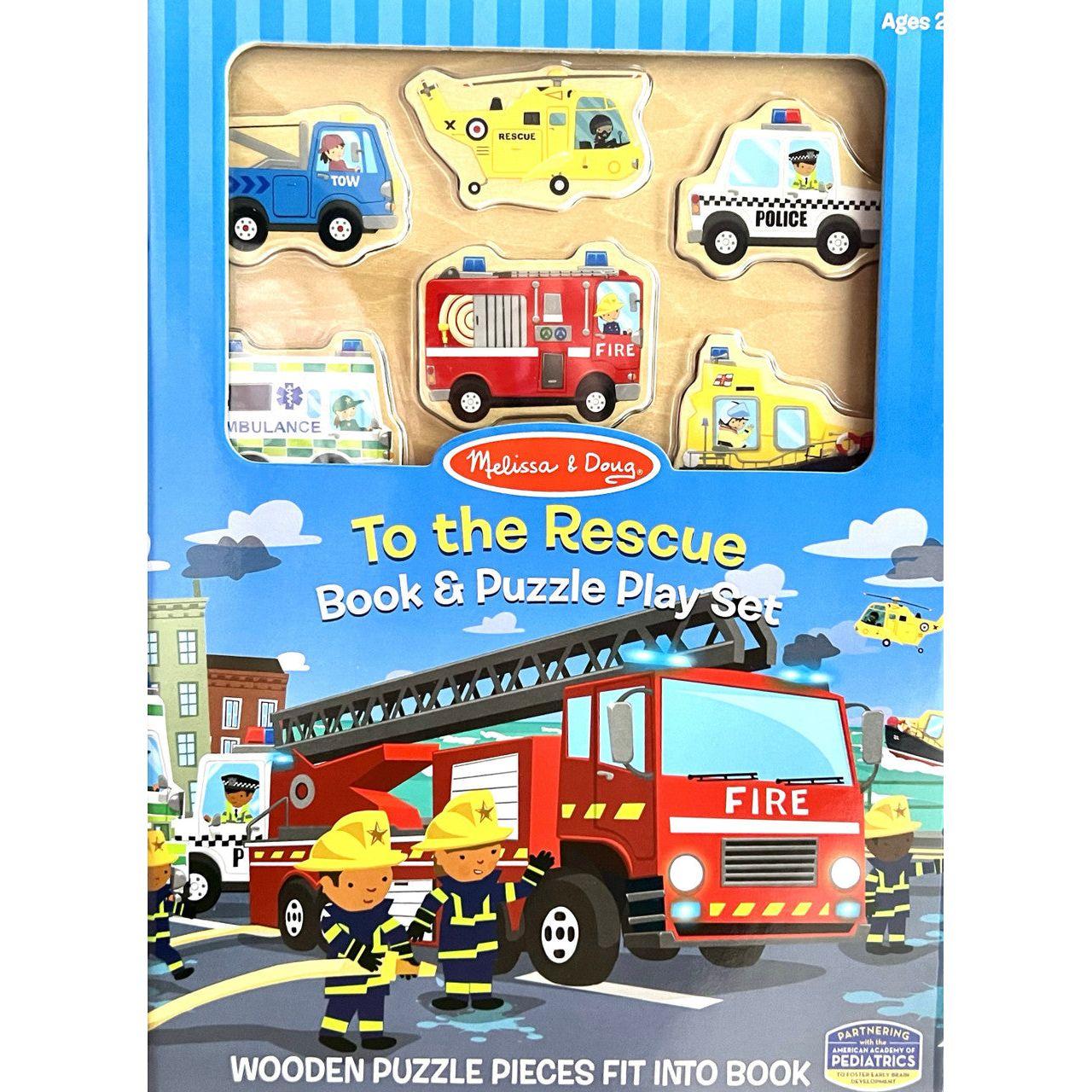 Book & Puzzle Play Set: To the Rescue