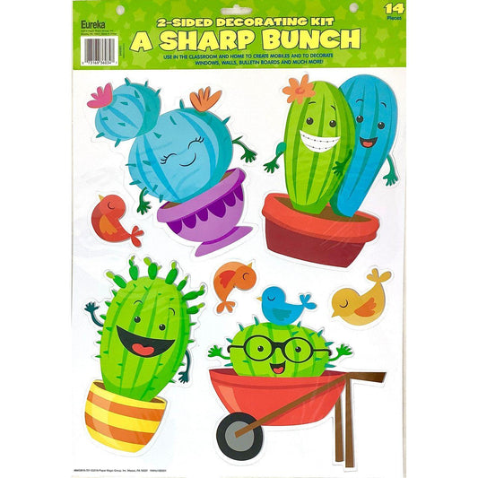 A SHARP BUNCH 2 SIDED DECORATIONS