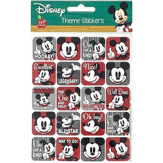 Mickey Mouse Throwback Stickers 120pcs