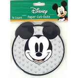 Mickey Mouse Throwback Paper Cut-Outs