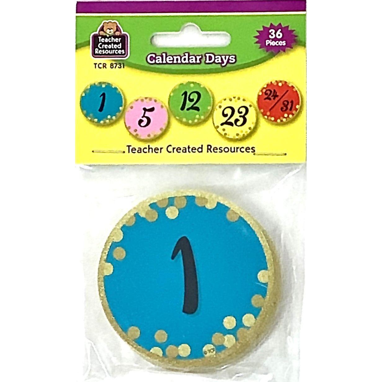 Confetti Colorful Calendar Day