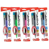 CHAMP MECHANICAL PENCIL 0.7MM ASST W/ 1 LEAD