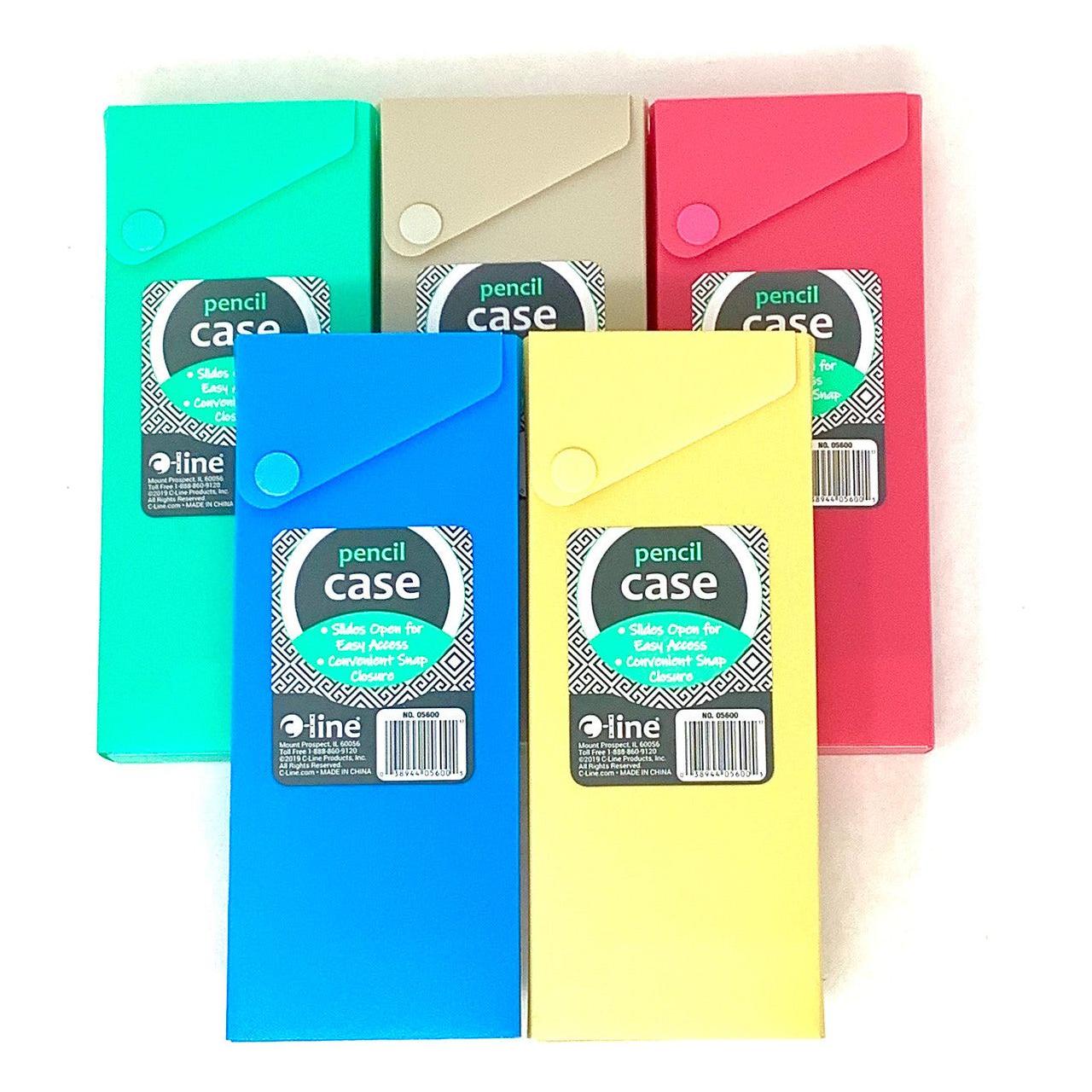 LIDER PENCIL CASE ASSORTED COLORS