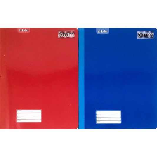 Libreta Cosida Cuadriculado 9MM