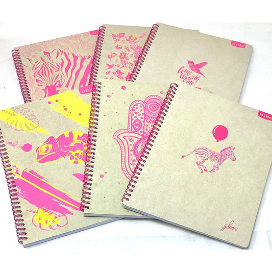 Libreta Espiral Glow 200 PG