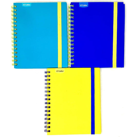 Libreta Espiral Subject Mediana Multicolor 200 PG