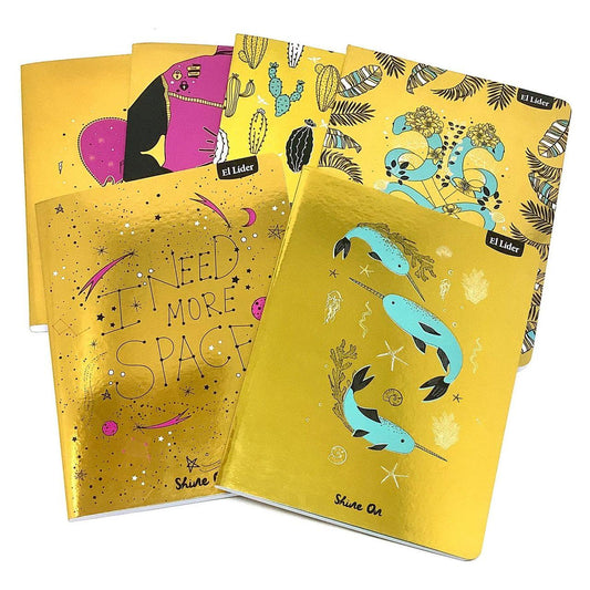 Libreta Cosida Shine on Gold 200 PG