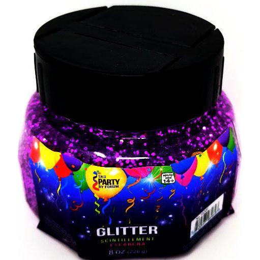 GLITTER FINE FUCHSIA 8 OZ