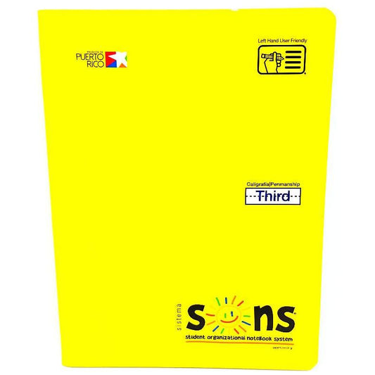 LIBRETA TERCERO AMARILLO