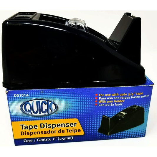 TAPE DISPENSER BLACK PEQUEÑA
