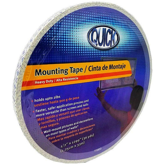 MOUNTING TAPE 1/2" ROLLO GRANDE