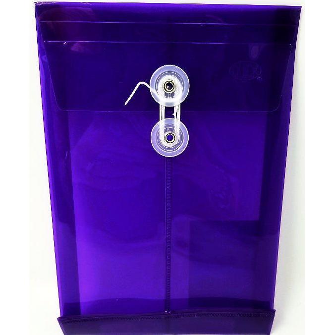 SOBRE PLASTICO 9" X 6" CON CORDON