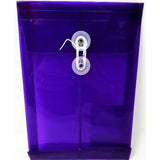 SOBRE PLASTICO 9" X 6" CON CORDON