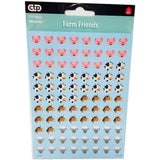 FARM FRIENDS HOT SPOTS STICKERS