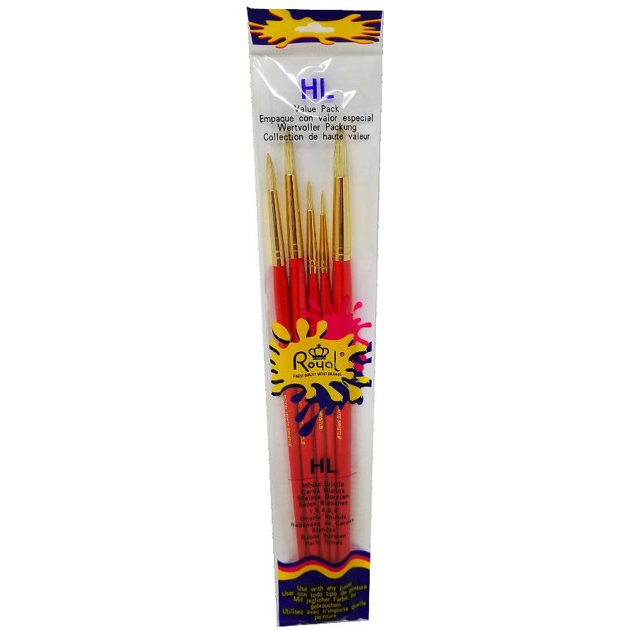 RB PINCELES #1,2,4,6,8 LARGOS REDONDOS (PQ.5)