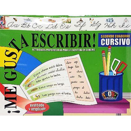 LIBRO ME GUSTA ESCRIBIR 2DO CUADERNO CURSIVO