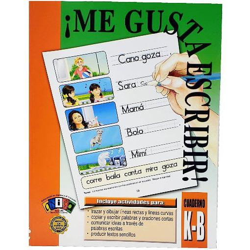 LIBRO ME GUSTA ESCRIBIR K-B