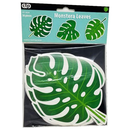 PALM PARADISE MONSTERA LEAVES CUT-OUTS