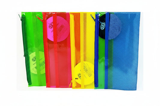 Pencil Pouch PVC and Mesh - JA Riollano