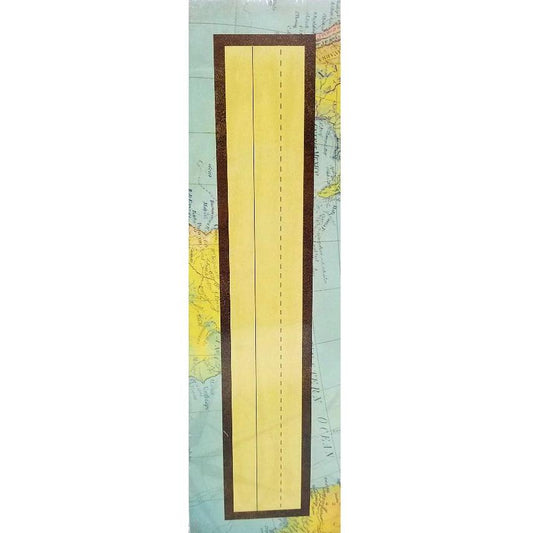 TRAVEL THE MAP FLAT NAME PLATE