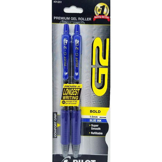 G2 GEL PEN BOLD 1.0 BLUE PQ.2