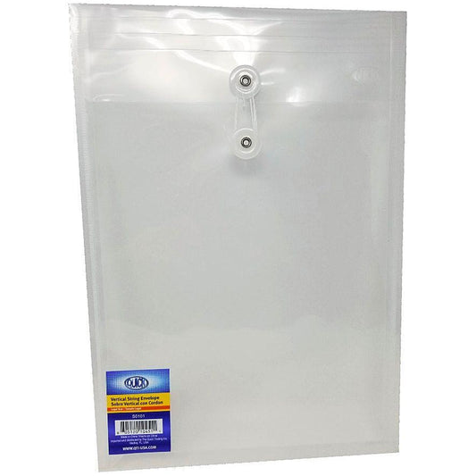 SOBRE PLASTICO LEGAL CLEAR TOP OPEN