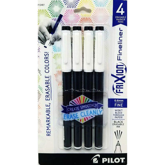 FRIXION FINELINER ERASE BLACK PQ.4