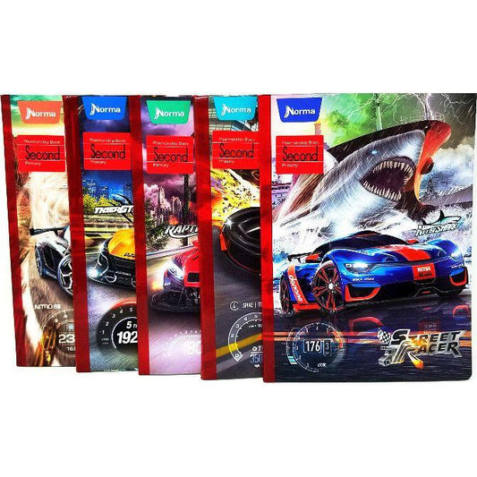 LIBRETA SECOND STREET RACER 160 PG