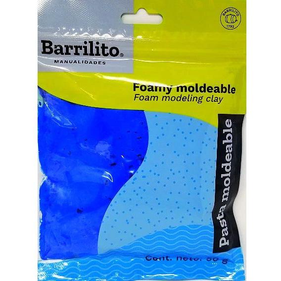 FOAM MOLDABLE COLOR ELECTRIC BLUE 50GR