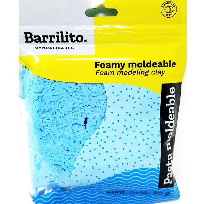 FOAM MOLDABLE COLOR SKY BLUE 50GR
