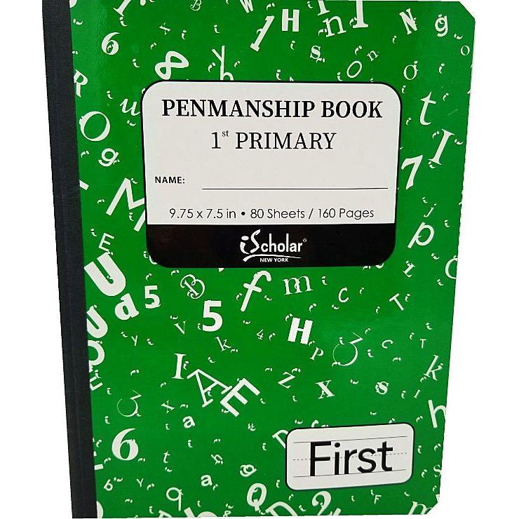 SP LIBRETA CALIGRAFIA VERDE 160 PG PRIMER GRADO