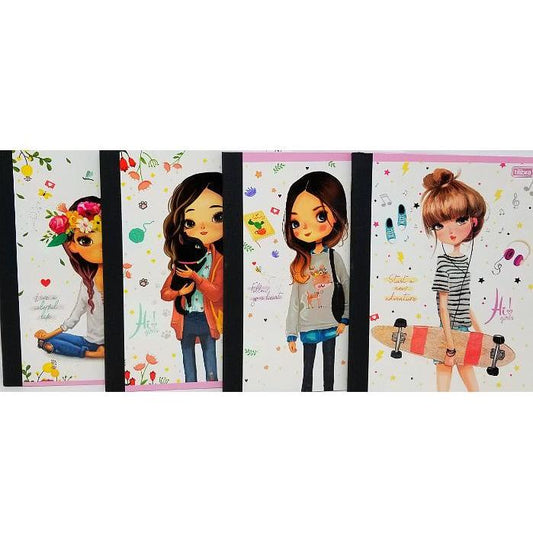 LIBRETA HI! GIRLS GDE 200 PG