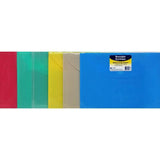 SOBRE PLASTICO CARTA C/VELCRO O/S ASST