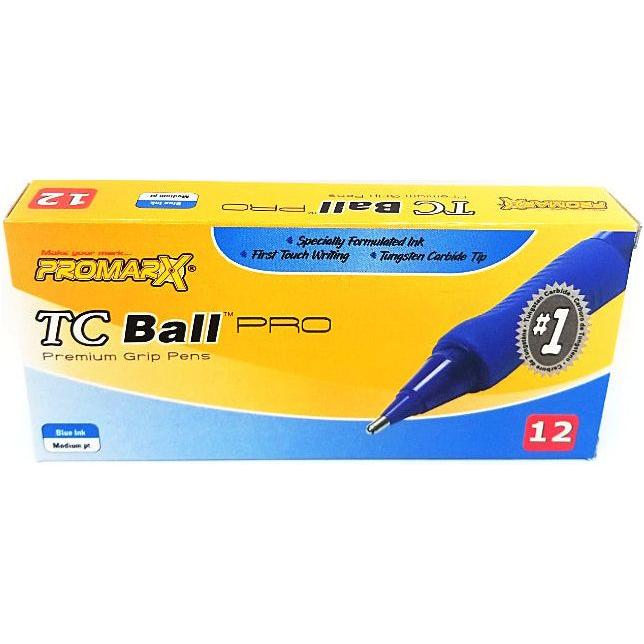TC BALL PEN GRIP STICK MED BLUE CJ.12