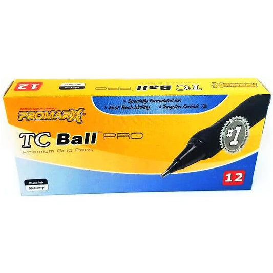 BALL POINT PEN GRIP STICK MEDIUM BLACK CJ.12