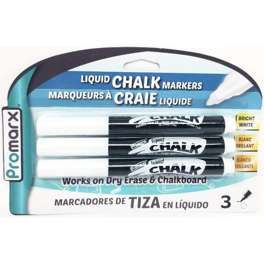 LIQUID CHALK MARKERS WHITE