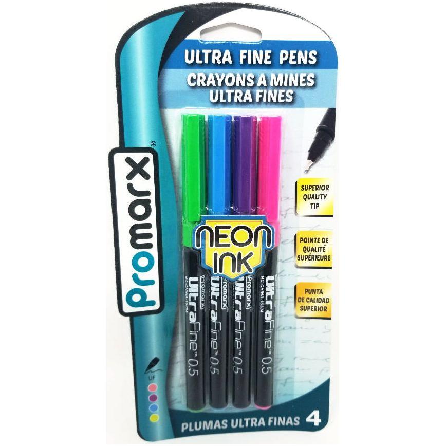 ULTRAFINE PENS NEON COLORS PQ.4