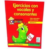 EN EJERCICIOS C/VOCALES CONSONANTES COLORINDO #3