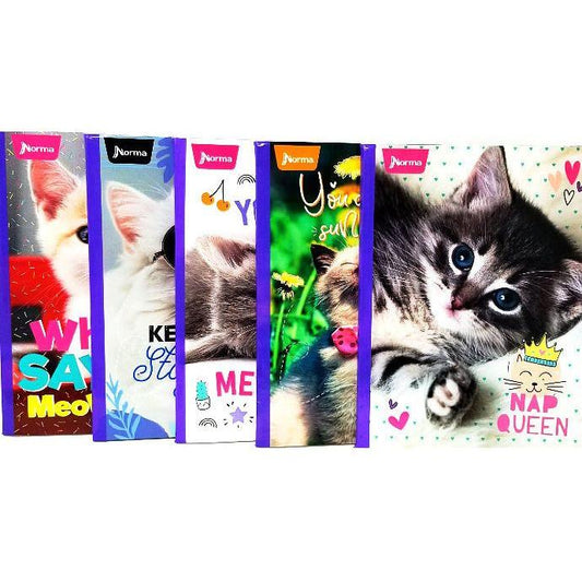 LIBRETA CATS GDE 200 PG