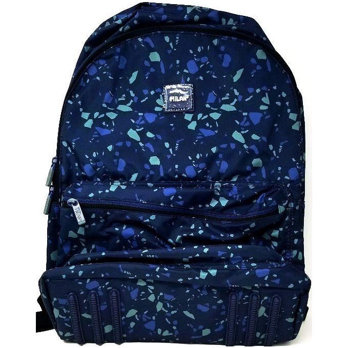 LARGE BACKPACK GALACTIC TERRAZO BLUE